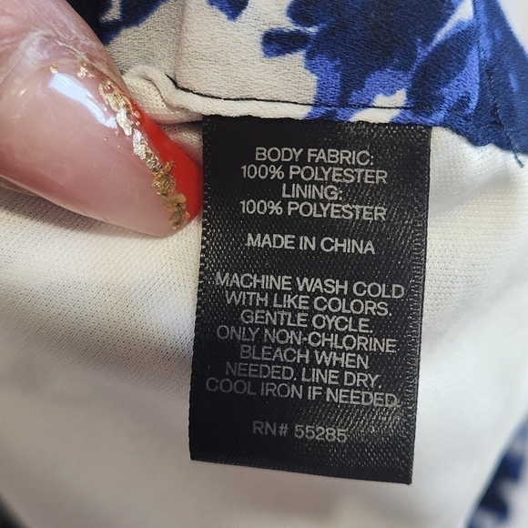 Nwot Express Printed Chiffon Modest Maxi Skirt - Size: XS - Picture 15 of 15